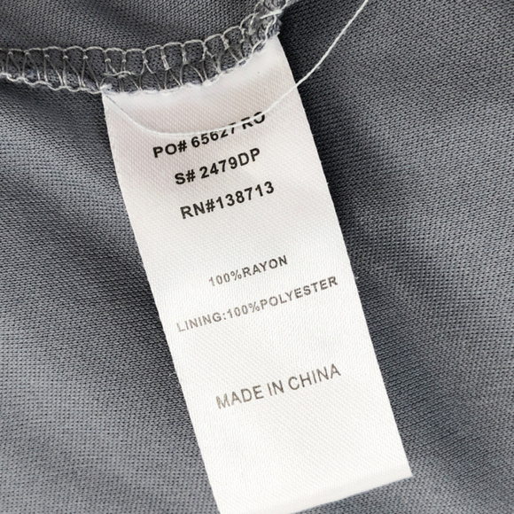 DOE & RAE Hi Low Floral Peasant Mini Dress Plus 1X - Picture 6 of 7